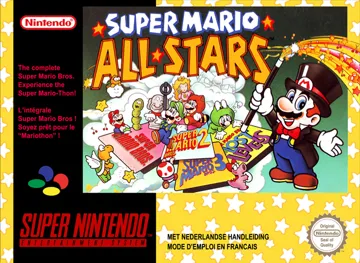 Super Mario All-Stars (Europe) box cover front